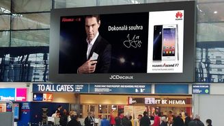 JCDecaux spustí v Ruzyni velkoplošnou reklamu