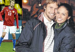 Fotbalista Jaroslav Plašil je bez manželky i bez peněz.