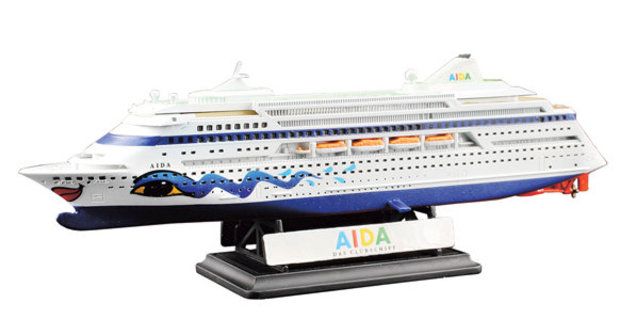Plastikové modely 8: Stavba lodě Aida
