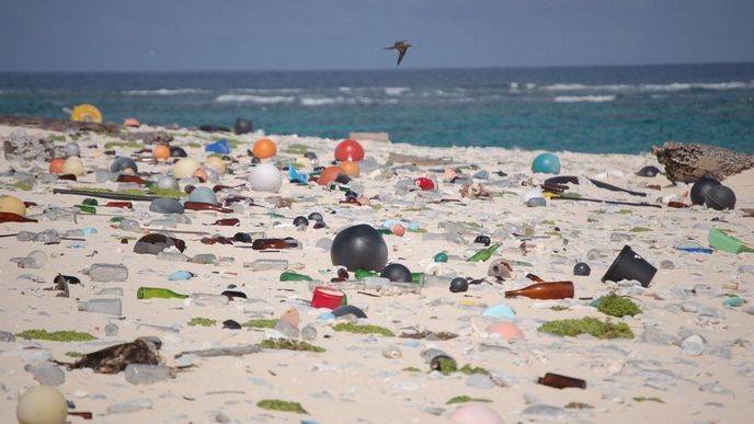 Plasty na pláži (ilustrační foto)