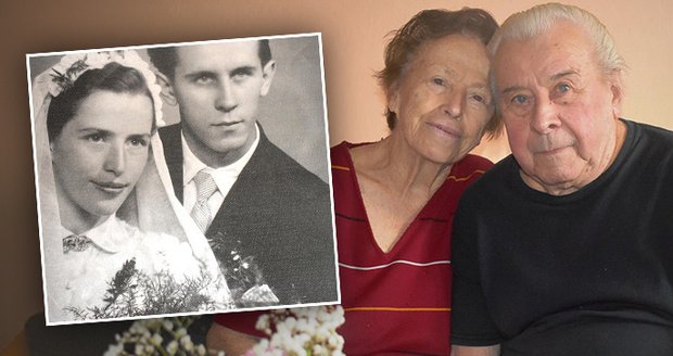 Marie (93) a František (91) Kročkovi z Havířova oslavili platinovou svatbu, jsou spolu 70 let!