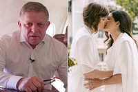 Fico zuří! Stejnopohlavní sňatek poslankyně označil za protiústavní provokaci