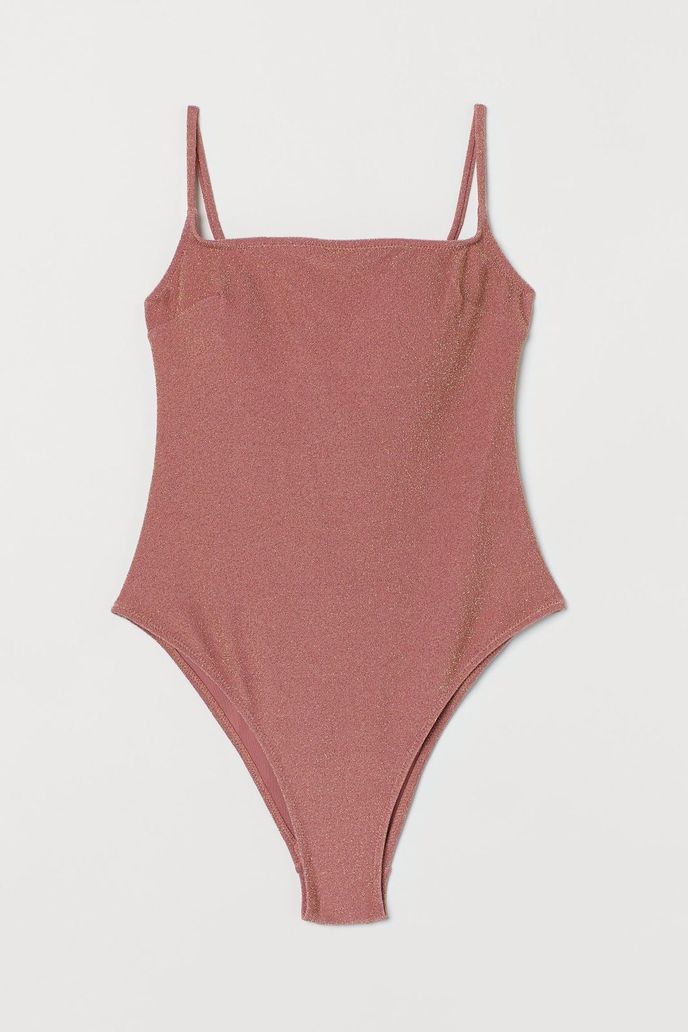 Plavky se třpytivým vláknem, H&M, 749 Kč Plavky se třpytivým vláknem, H&M, 749 Kč