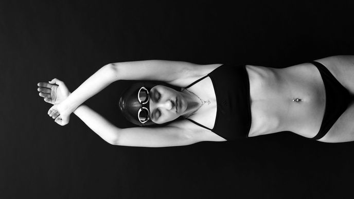 Ukázka z projektu Plavkyně (Swimming Women) 