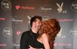 Playboy party - Jan Kopečný a Denisa Nesvačilová.