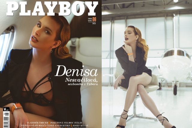 Denisa Nesvačilová nafotila žhavé snímky pro Playboy