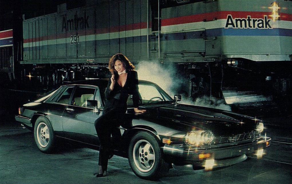 Barbara Edwards a Jaguar XJ-S (1984)