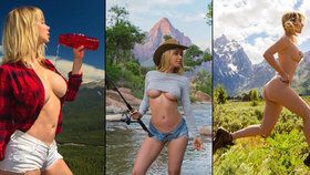 Nejvíce sexy cestovatelka světa: Playmate dráždí fanoušky polonahými fotkami z túr