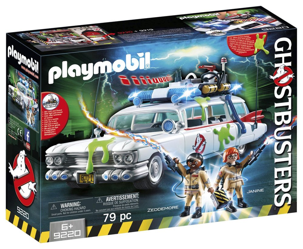 Playmobil Ghostbusters Ecto-1: Na scénu totiž přichází nová řada stavebnic k filmu Krotitelé duchů!
