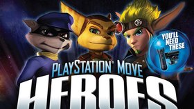 V PlayStation Move Heroes budete hrát za jednoho z šesti známých hrdinů hopsaček od Sony
