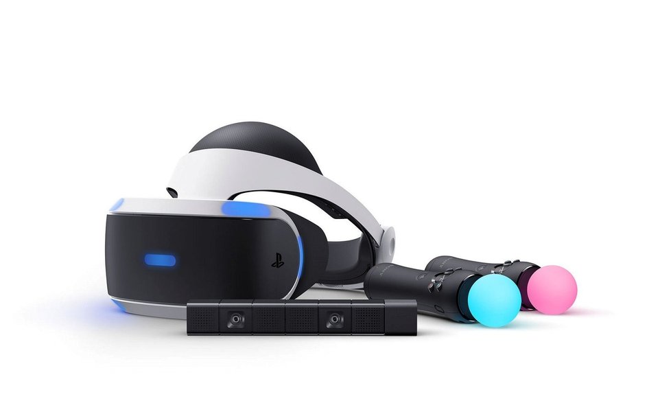 PlayStation VR s Move ovladači a kamerou