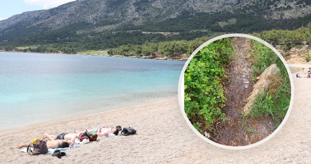 Oblíbená turistická destinace v chorvatském Splitu má problém: Na nádherné pláži páchnou fekálie!