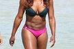 Tenistka Serena Williams na South Beach na Floridě relaxuje po Wimbledonu