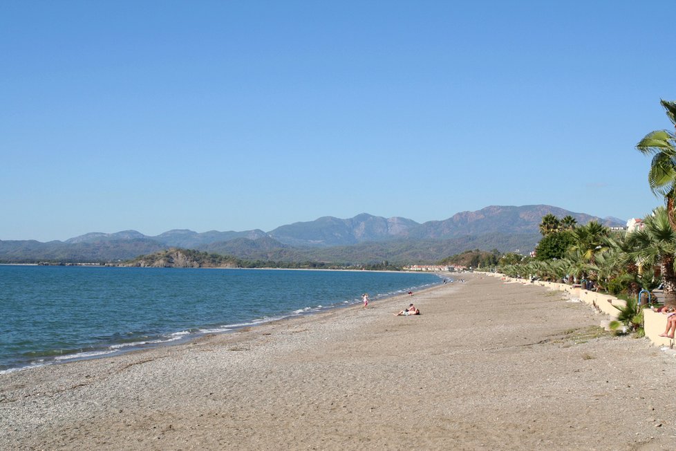 Pláž Calis, Fethiye