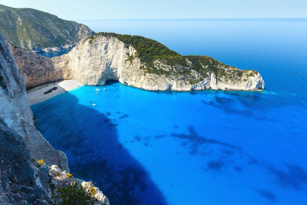 Pláž Navagio, Zakynthos (Řecko)