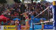 Na evropském šampionátu plážových volejbalistek v Brně se staly šampionkami Sára Štochlová a Martina Maixnerová