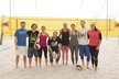 Plážové volejbalistky Bára Hermannová a Markéta Sluková trénovaly novináře