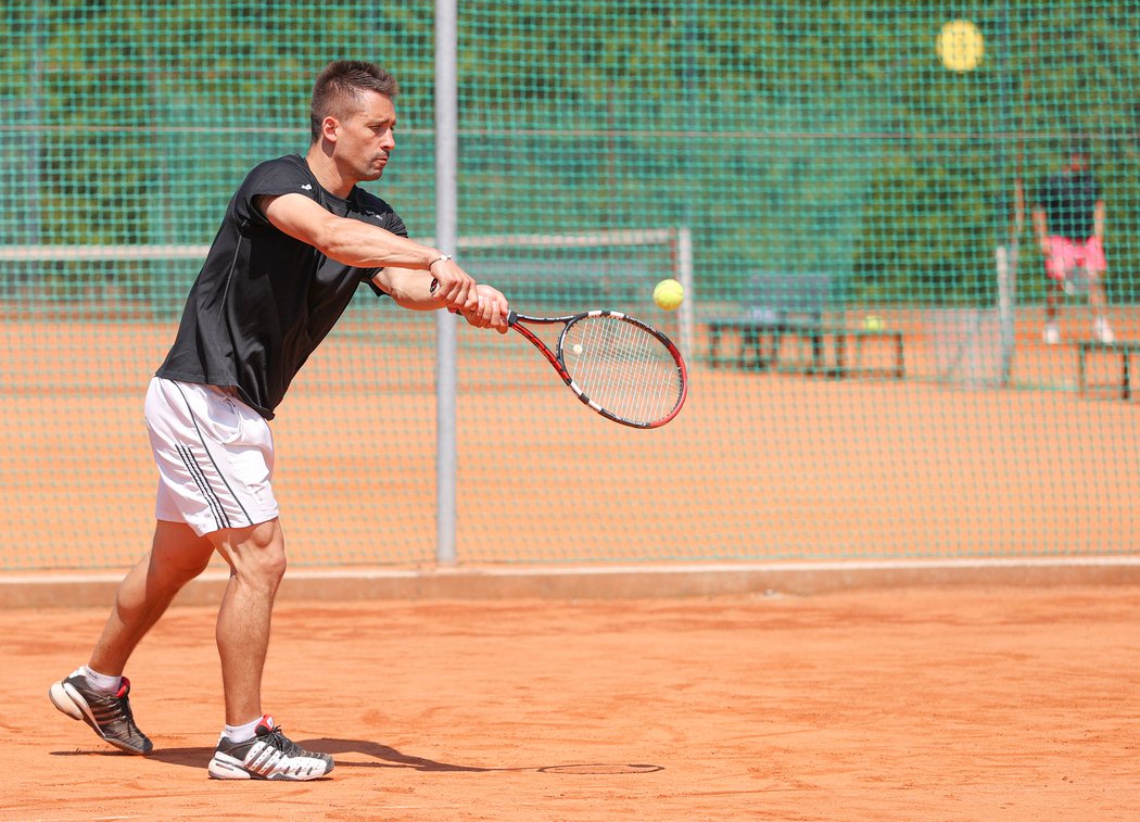 Tomáš Plekanec na exhibici v Berouně