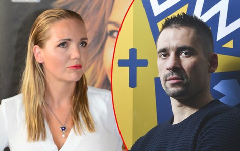 Tomáš Plekanec a Lucie Vondráčková