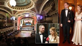 Hřibova manželka na pražském plese: Řekla, jak to mají doma! Tančila v róbě od slavné příbuzné