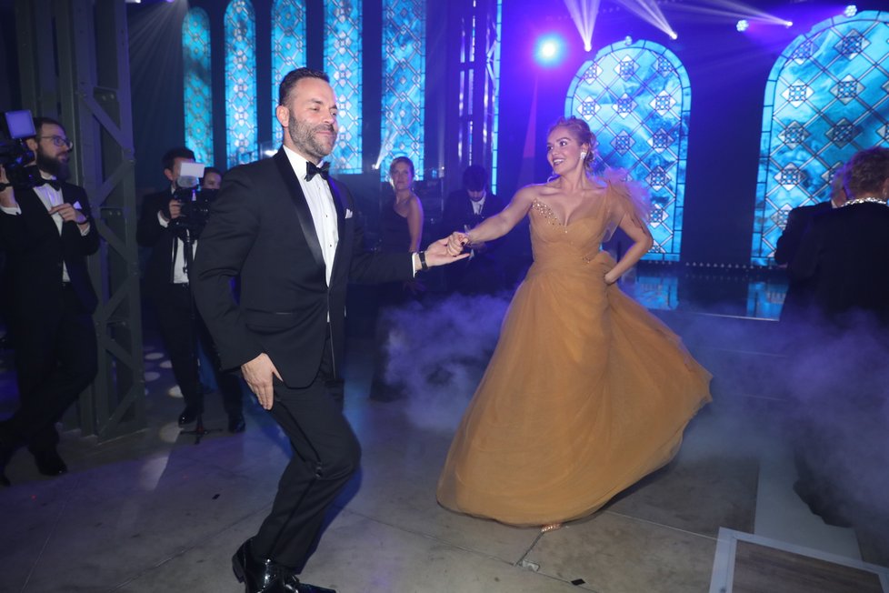 Ples jako Brno 2024: Táňa Kuchařová to na parketu hodně rozjížděla