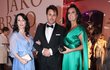 Ples jako Brno: Nela Boudová a Miroslav Šimůnek s partnerkou Ples jako Brno: Nela Boudová a Miroslav Šimůnek s partnerkou