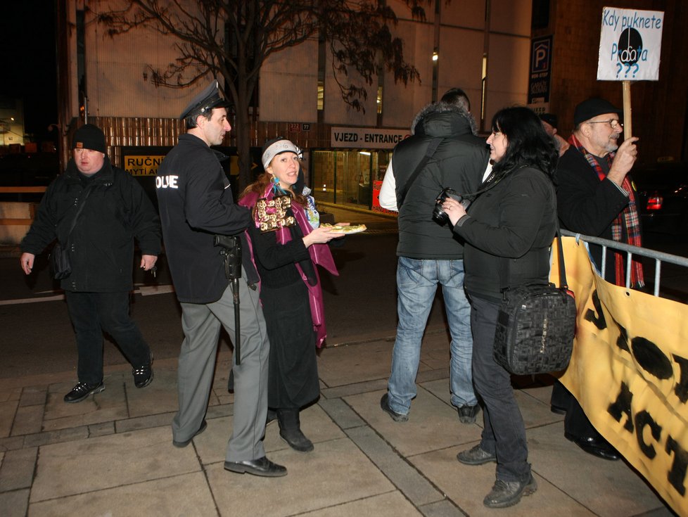 Policie zasahovala proti demonstrantům