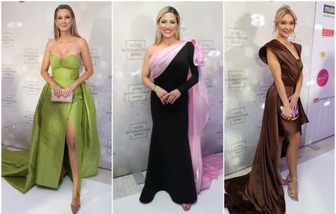 Nejpovedenější modely z Plesu v Intru: Kdo na červeném koberci zazářil?