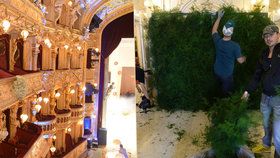 Přípravy na Ples v Opeře: Zaměstnávají 150 chlapů
