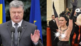 Skandál na vídeňském Plesu v Opeře! Porošenko čelil prsatému protestu – stejně jako Zeman!