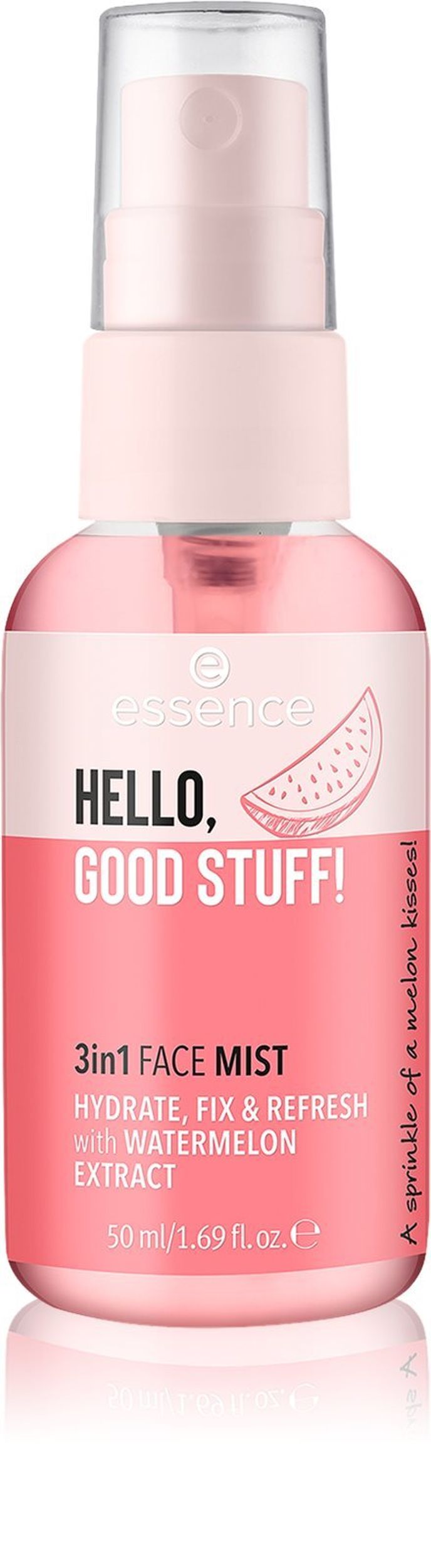 Pleťová mlha 3 v 1 HELLO, GOOD STUFF! Watermelon, Essence, 85 Kč Pleťová mlha 3 v 1 HELLO, GOOD STUFF! Watermelon, Essence, 85 Kč