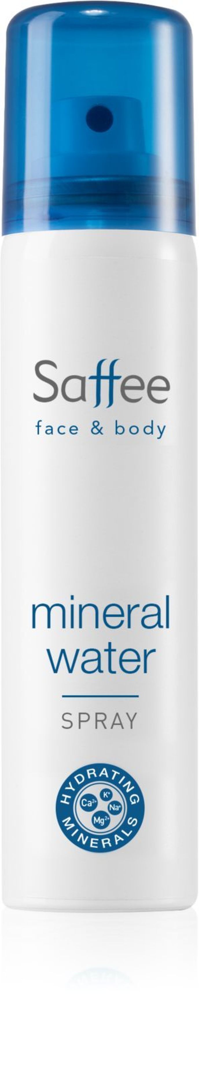Pleťová mlha se 4 biomimeticky působícími minerálními solemi, Saffee Face & Body, 95 Kč Pleťová mlha se 4 biomimeticky působícími minerálními solemi, Saffee Face & Body, 95 Kč