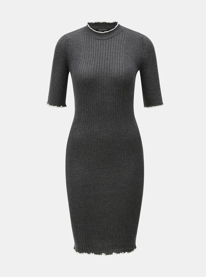 Tmavě šedé svetrové šaty Dorothy Perkins, zoot.cz, 809 Kč Tmavě šedé svetrové šaty Dorothy Perkins, zoot.cz, 809 Kč