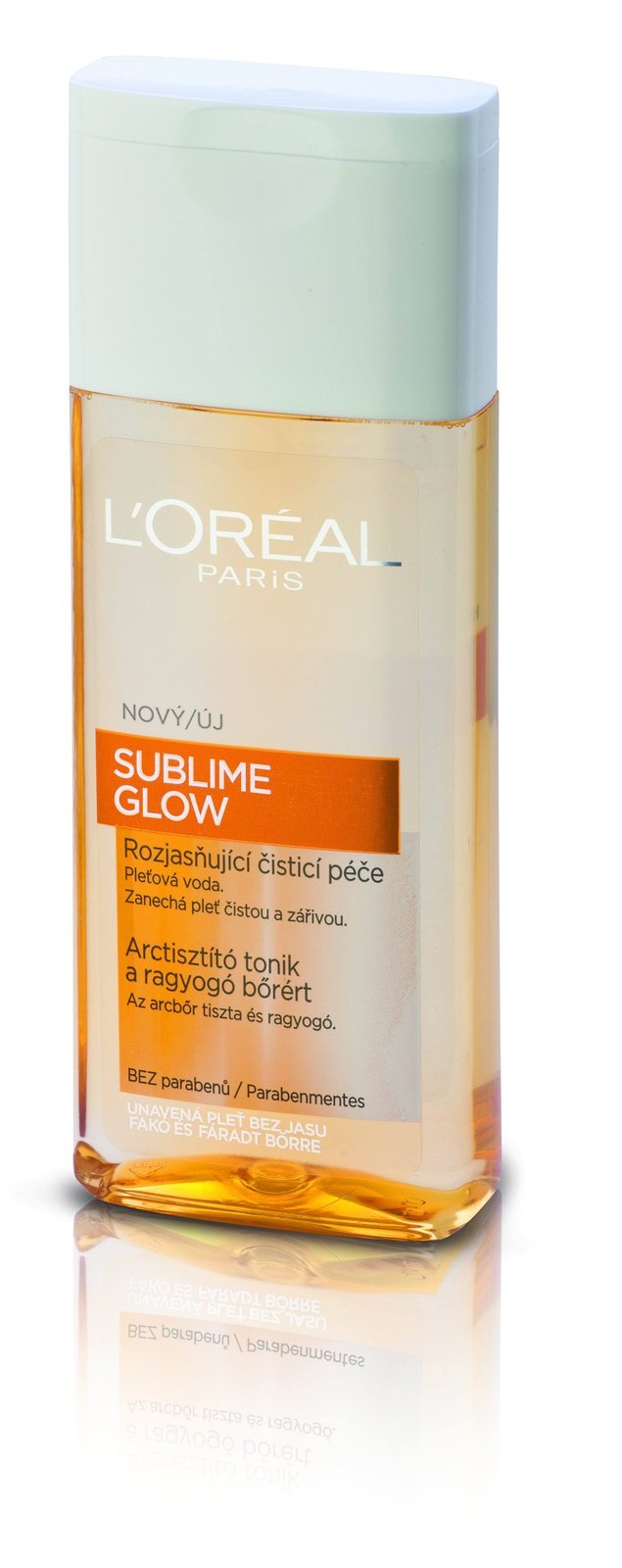 Rozjasňující pleťová voda Sublime Glow, L&#39;Oréal Paris, 200 ml za 119,90 Kč.