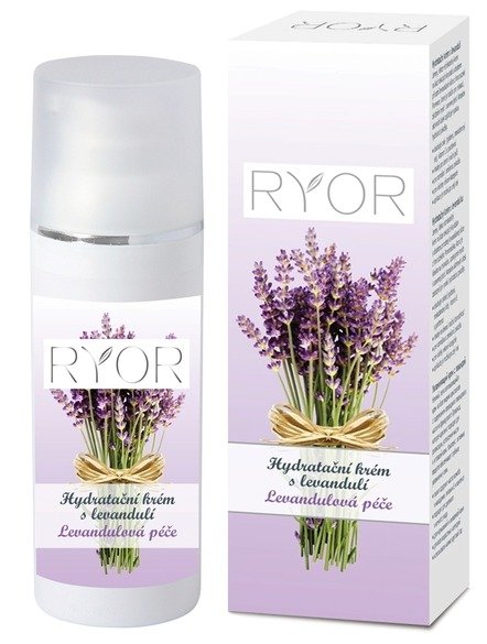 Hydratační krém s levandulí Ryror, 125 Kč (50 ml). Koupíte na www.eshop.ryor.cz.