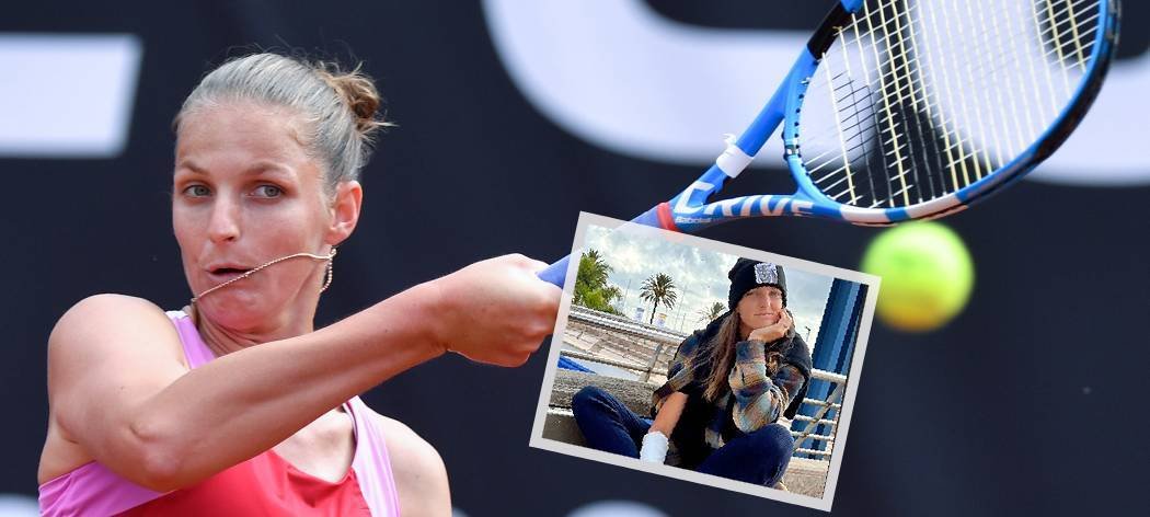 Tenistka Karolína Plíšková start nadcházející sezony odložila kvůli zlomenině ruky
