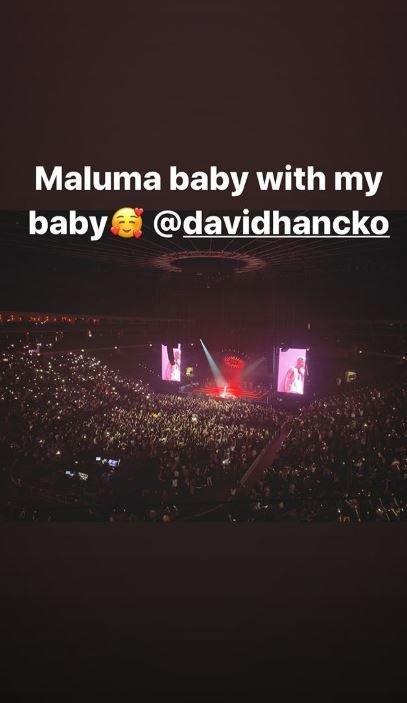 Kristýna Plíšková vyrazila se svým baby Dávidem Hanckem na koncert do O2 Areny