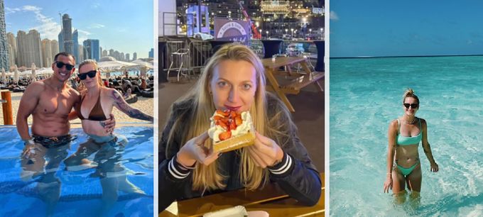 České tenistky po sezoně: Sexy cachtačky i jahodové mlsání České tenistky po sezoně: Sexy cachtačky i jahodové mlsání