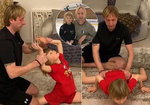 Teror malého baleťáka Pljuščenka: Chlapec u tréninků pláče bolestí!