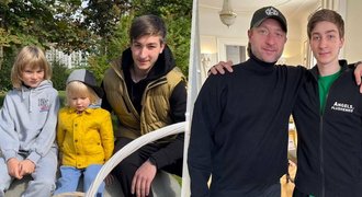 After a long time, Plushenko showed his eldest son: A painful subject! 