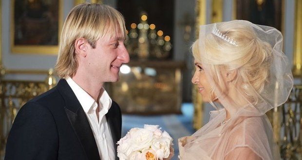 Svatba Jevgenije Pljuščenka a Jany Rudkovské