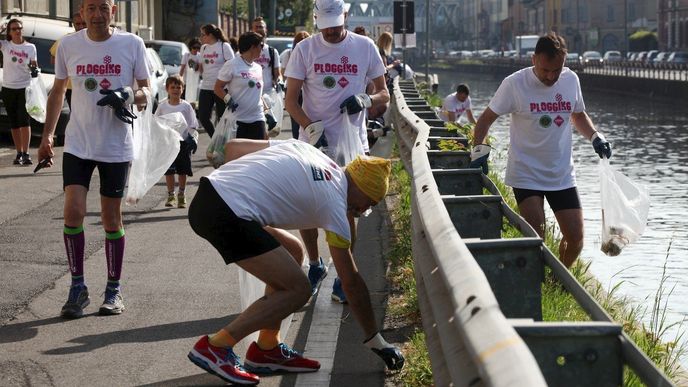 Nový fenomén jménem plogging