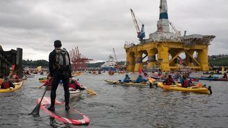 Shell obnoví pátrání po ropě na dálném severu. Navzdory protestům