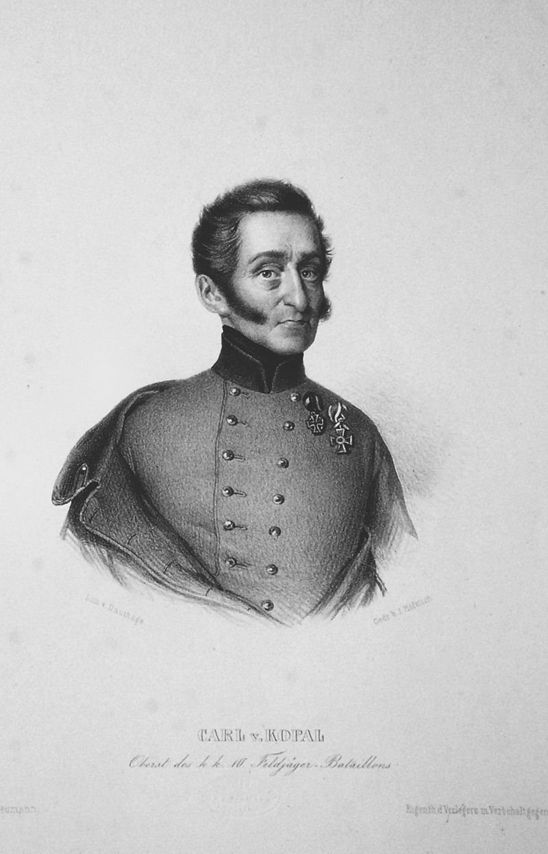 Karel Kopal se vypracoval mezi elitu rakouské císařské armády. Posmrtně obdrželi vojenský řád Marie Terezie.
