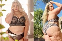 Plus size kráska musela kvůli váze zůstávat v utajení! Dnes své křivky hrdě vystavuje