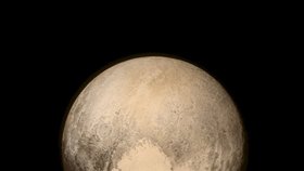 Snímek Pluta z roku 2015.