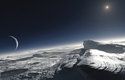 Většinu povrchu Pluta pokrývá dusíkový led