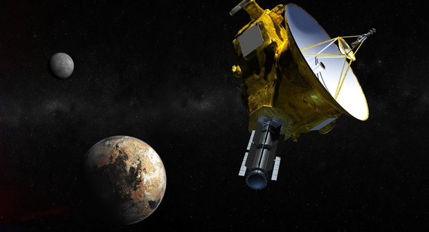 Na návštěvě u bývalé planety: Sonda letí kolem Pluta