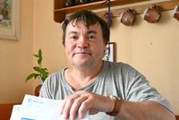 Jaroslav (62) má nedoplatek za plyn 23 tisíc! Neví, z čeho vyžije, čekal přeplatek