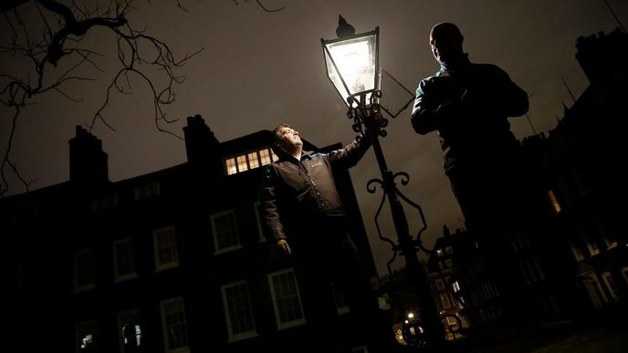 Plynové lucerny v Londýně dýchají dávnými časy